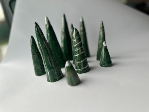 ceramiczne choinki