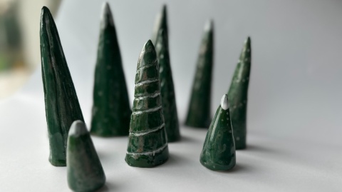 ceramiczne choinki