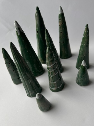 ceramiczne choinki