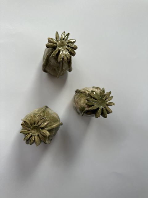 ceramiczne makówki