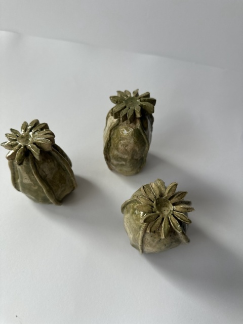ceramiczne makówki