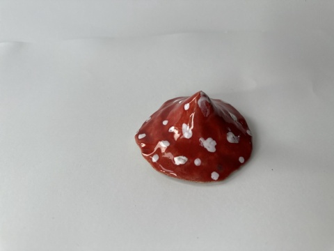 grzybek ceramiczny