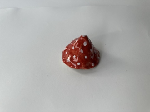 grzybek ceramiczny