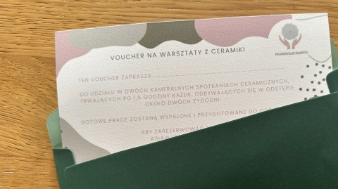 prezent- voucher na warsztaty